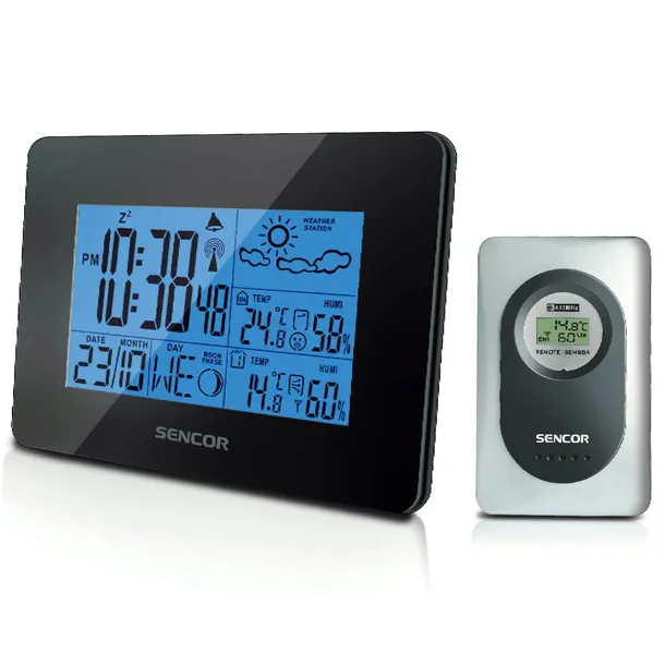 stacja-pogody-z-budzikiem-sencor-sws-51b-zegar-radiowy-czujnik-zewnetrzny-funkcje-budzik