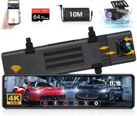 lusterko-12-z-przednia-i-tylna-kamera-jansite-karta-sd-64gb-wodoodporne