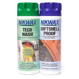 zestaw-do-pielegnacji-softshell-nikwax-tech-wash-and-softshell-proof-2x300-ml
