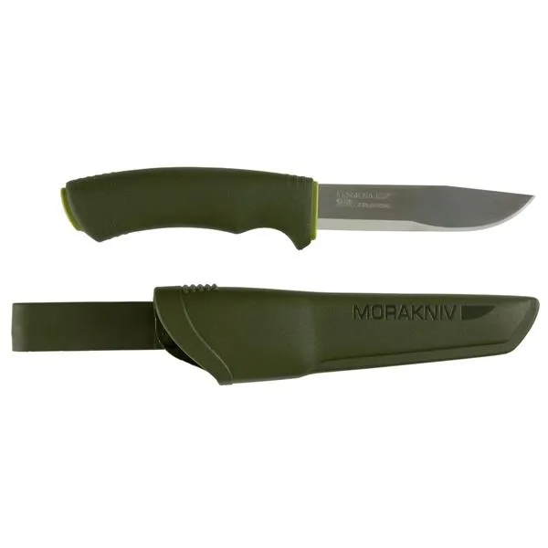 noz-mora-bushcraft-forest-zielony-stal-nierdzewna-waga-z-opakowaniem-0-2-kg