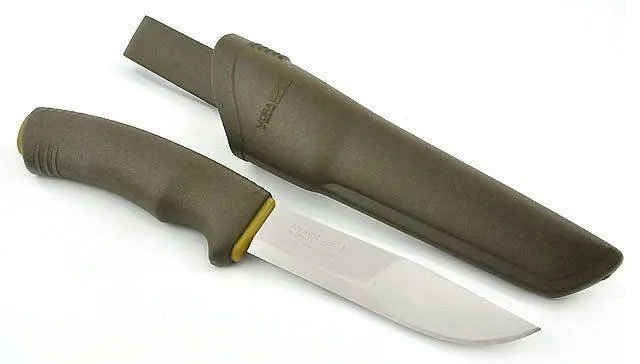 noz-mora-bushcraft-forest-zielony-stal-nierdzewna-material-rekojesci-guma