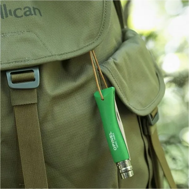 noz-opinel-colorama-07-inox-grab-zielony-rzemien-grubosc-glowni-2-mm