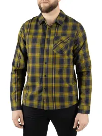 koszula-meska-bambusowa-viking-shamrock-7419-oliwkowy-w-krate-l