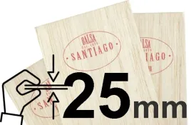 balsa-modelarska-25-mm-deska-drewno-do-makiet-1m-100cm-srednio-twarda