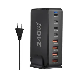 ladowarka-sieciowa-reagle-gan-240w-4x-usb-c-4x-usb-a-uniwersalna