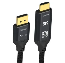 reagle-kabel-display-port-do-hdmi-dp-displayport-8k-60hz-4k-144hz-1m