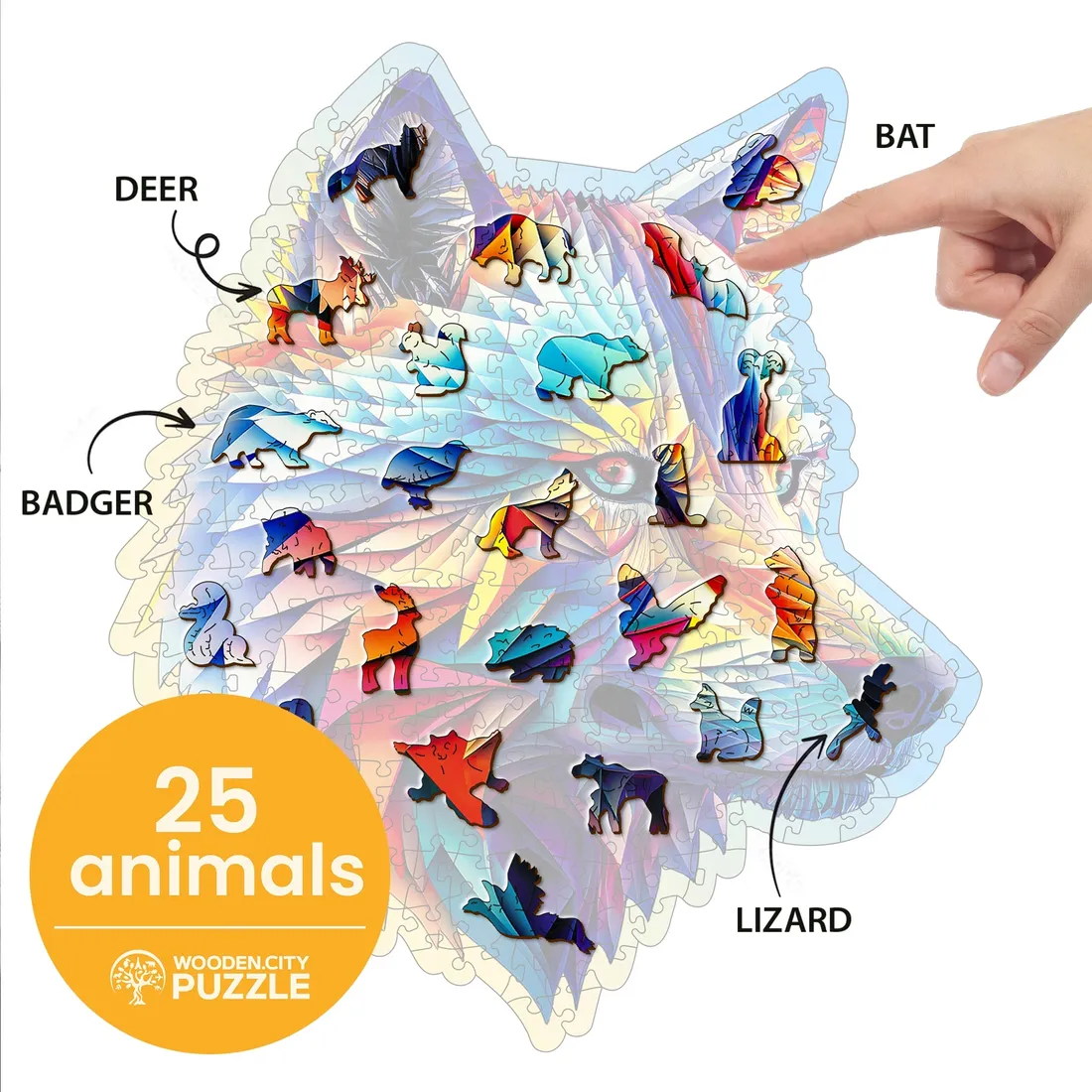 puzzle-woodencity-250-elementow-elegancki-wilk