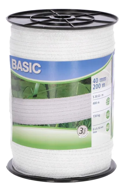 tasma-ogrodzeniowa-40mm-x-200m-biala-basic-kerbl-szerokosc-40-mm