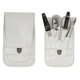 kellerman-kieszonkowy-zestaw-5-narzedzi-do-manicure-biala-eko-skora