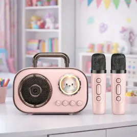 bezprzewodowy-zestaw-do-karaoke-glosnik-bluetooth-2-mikrofony-dla-dzieci