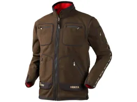 bluza-meska-harkila-kamko-polarowa-brazowo-czerwona-xl