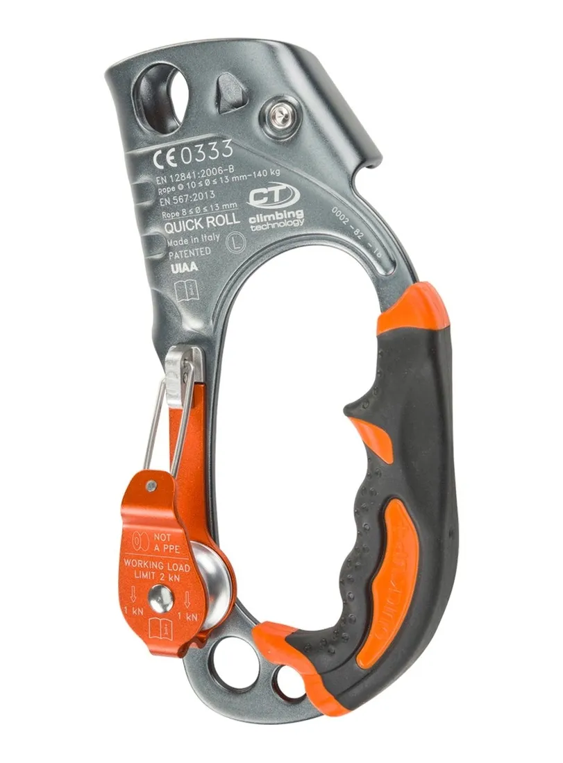 przyrzad-zaciskowy-climbing-technology-quick-roll-pomaranczowy-lewy-marka-climbing-technology