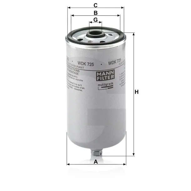 mann-filtr-paliwa-wdk725-producent-czesci-mann-filter-typ-samochodu-autobusy