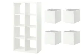 ikea-zestaw-kallax-regal-77x147-cm-bialy-4-pudelka-drona-bialy