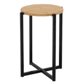 stolik-kawowy-okragly-z-metalowa-podstawa-29-x-42-cm-loft-drewniany