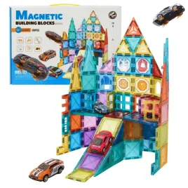 klocki-magnetyczne-108el-tor-zjazdowy-samochody-zestaw-dla-dzieci