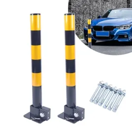 blokada-parkingowa-skladana-stal-ocynkowana-60-cm-zolta-z-odblaskami