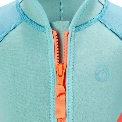 krotka-pianka-do-snorkelingu-dla-dzieci-subea-100-kolor-niebieski