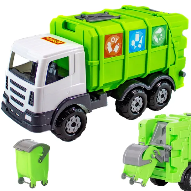 auto-prestiz-wader-polesie-smieciarka-bialozielona-plec-chlopcy
