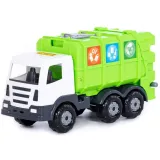 auto-prestiz-wader-polesie-smieciarka-bialozielona-efekty-podswietlenie-led