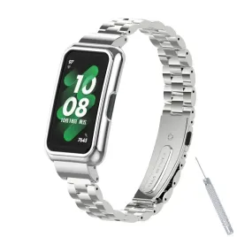 bransoleta-do-huawei-band-7-huawei-band-8-opaska-elegancka-srebrna-pasek