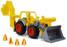 koparka-z-ladowarka-wader-0377-zolta