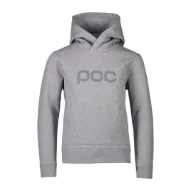 bluza-trekkingowa-dziecieca-poc-61609-hood-grey-melange-140-cm