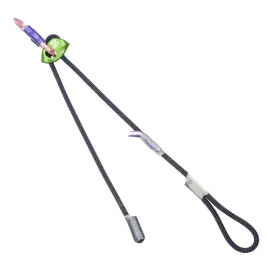 lonza-regulowana-beal-expresso-fit-matt-pink-z-karabinkiem-2-punkty-wpieci