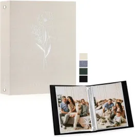 album-na-zdjecia-a5-50-zdjec-lniany-bezowy