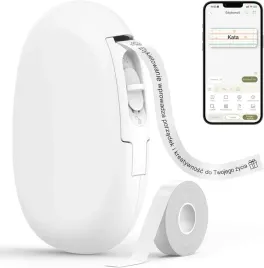 drukarka-etykiet-termiczna-bluetooth-przenosna-biala