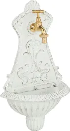 fontanna-scienna-zeliwna-biala-42cm-z-kranem