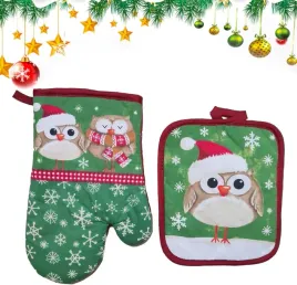 rekawice-kuchenne-swiateczne-odporne-na-temperatury-uchwyt-do-garna-2-szt