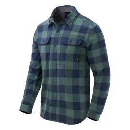koszula-helikon-greyman-w-krate-moss-green-checkered-s