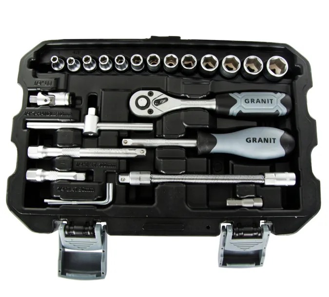 klucze-nasadowe-1-4-45szt-granit-black-kod-producenta-klucze-nasadowe-1-4-granit-black-edition