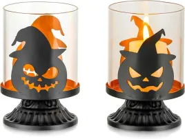 swieczniki-szklane-zestaw-2szt-dyniowy-halloweenowy-czarny-dekoracja-stolu