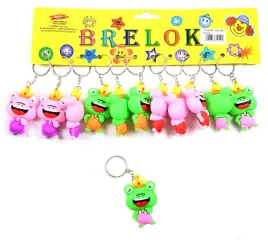 zabka-zielony-rozowy-brelok-do-kluczy-plecaka-zawieszka-zaba-zestaw-12szt