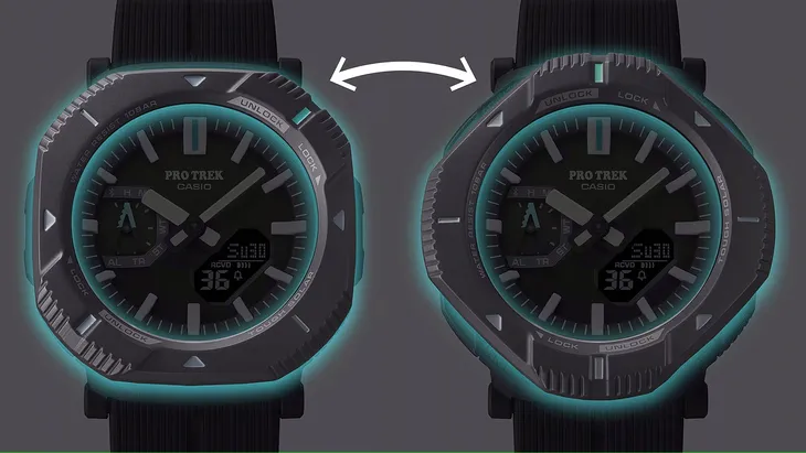 meski-zegarek-casio-protrek-prj-b001-1er-szary-na-pasku-solarny-100m-lekki-material-paska-tasma-parciana