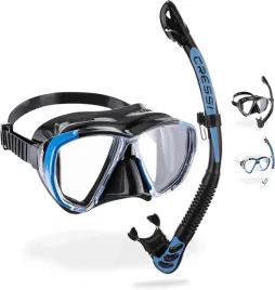 maska-do-nurkowania-okulary-z-rurka-cressi-combo-czarny