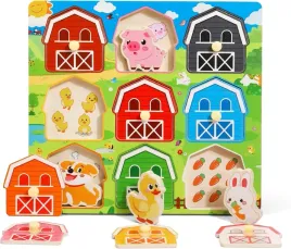 puzzle-drewniane-montessori-dla-dzieci-z-zwierzatami-i-sortowaniem