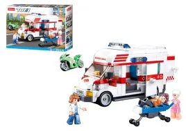 klocki-sluban-town-ambulans-karetka-pogotowia-328-b1065