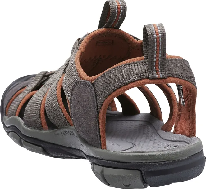 keen-sandaly-sportowe-meskie-clearwater-brazowe-uk-9-43-wzor-dominujacy-bez-wzoru