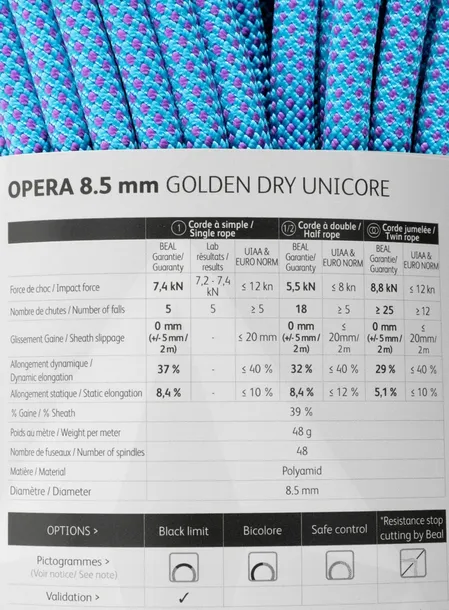 beal-lina-wspinaczkowa-dynamiczna-opera-unicore-85mm-70m-golden-dry-srednica-8-5-mm