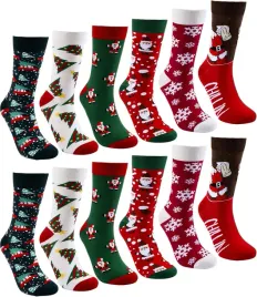 skarpetki-swiateczne-bawelniane-zimowe-6-par-unisex-cieple