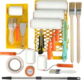 pedzle-malarskie-zestaw-5-walkow-pedzle-wloknina-srodek-czyszczacy