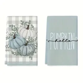 zestaw-swiatecznych-niebieskich-recznikow-kuchennych-z-dyni