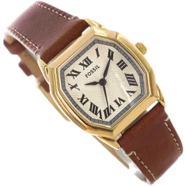 damski-zegarek-fossil-es5364-harlow-brazowy-na-pasku-elegancki-retro