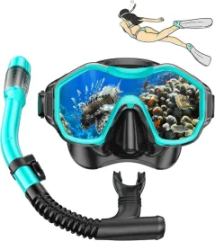 maska-do-snorkelingu-z-systemem-przeciwmgielnym-komplet