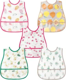 sliniak-materialowy-5-szt-z-zatrzaskiem-wodoodporny-dla-niemowlat