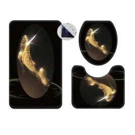 komplet-dywanik-lazienkowy-3-szt-czarny-zlota-mata