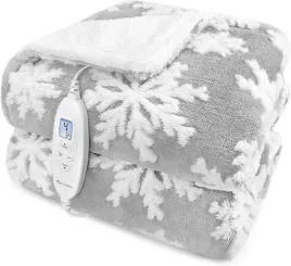 koc-elektryczny-160180cm-10-poziomow-ciepla-z-timerem-wzor-platki-sniegu